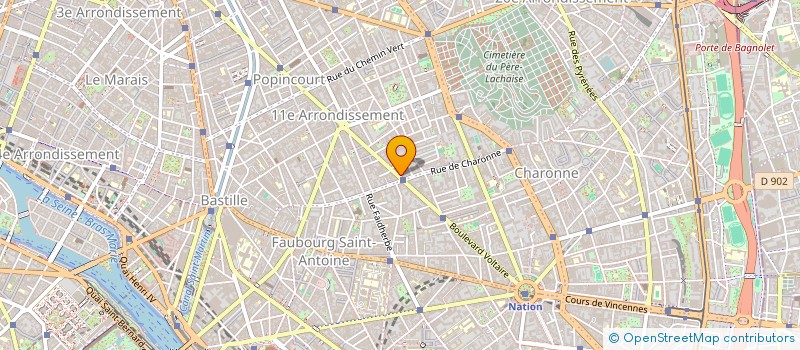 localisation de l'entreprise COMPAGNON KAIROS  MAISONS-ALFORT