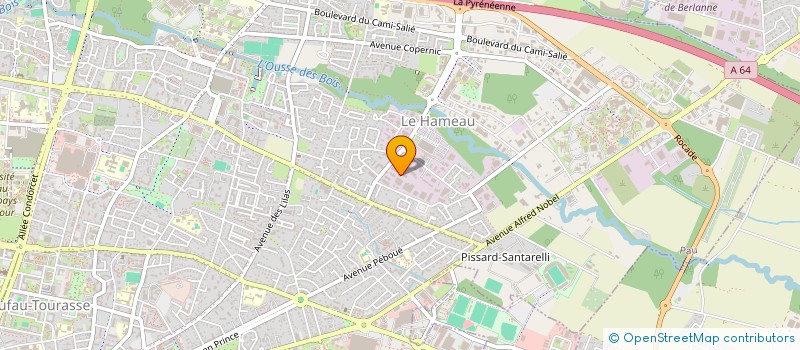 localisation de l'entreprise COMPAGNONS ARTISANS PYRENEENS à PAU