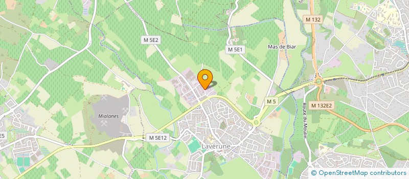 localisation de l'entreprise COMPAGNONS BATISSEURS DU LANGUEDOC ROUSSILLON à MONTPELLIER