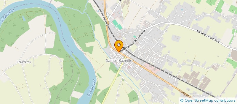 localisation de l'entreprise COMPAGNONS BATISSEURS MARMANDAIS à SAINTE-BAZEILLE