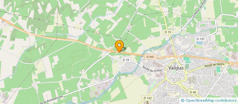 localisation de l'entreprise COMPAGNONS DE SAINT-JEAN DE LA VILLE DE VALREAS à VALREAS