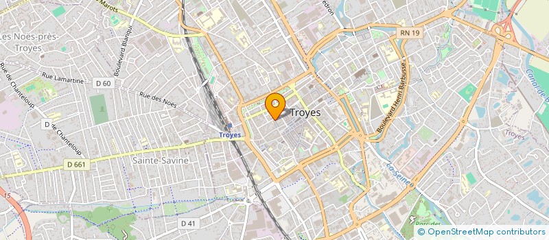 localisation de l'entreprise COMPAGNONS DU LYS à TROYES
