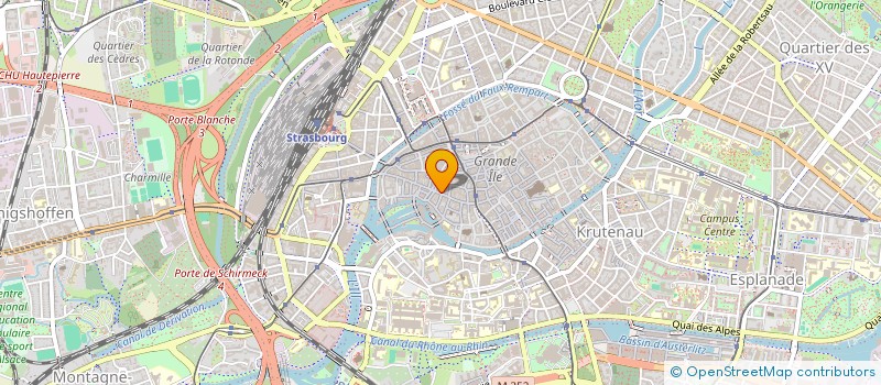 localisation de l'entreprise COMPAGNONS GRAND EST à STRASBOURG