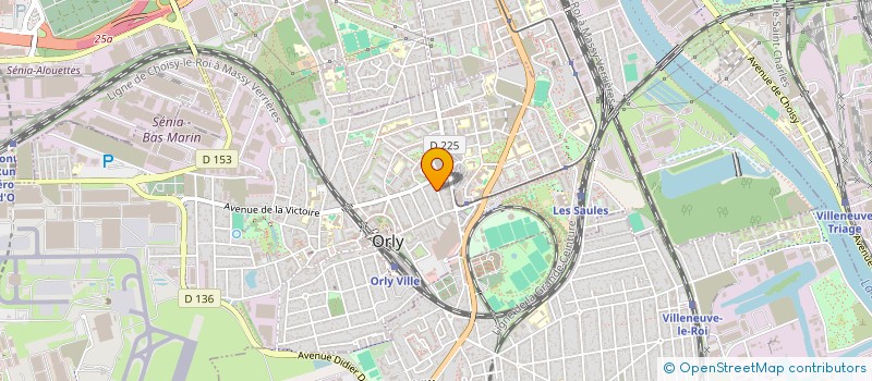 localisation de l'entreprise COMPAGNONS IMMOBILIERS  ORLY