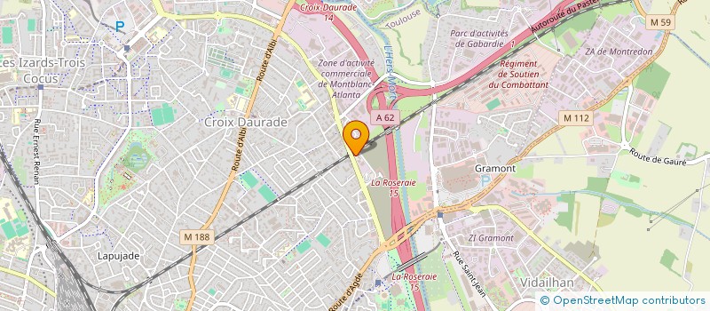localisation de l'entreprise COMPAGNONS & PATRIMOINE à TOULOUSE