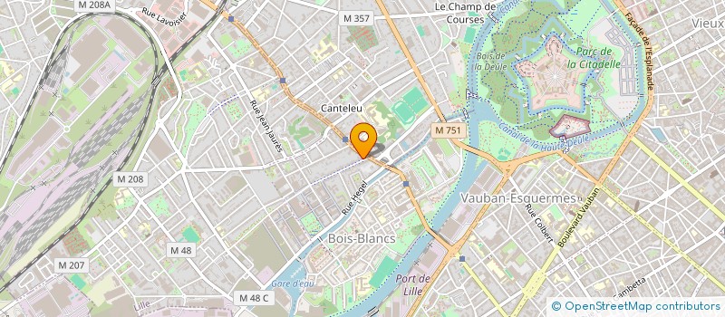 localisation de l'entreprise COMPAINS à LILLE