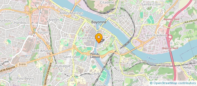 localisation de l'entreprise COMPAN CLARA COMPAN FABIEN TELLIER VINCENT LMNP à BAYONNE