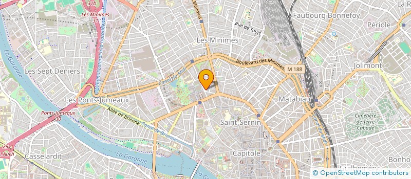 localisation de l'entreprise COMPANS  TOULOUSE