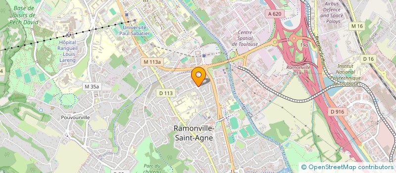 localisation de l'entreprise COMPANS à RAMONVILLE-SAINT-AGNE