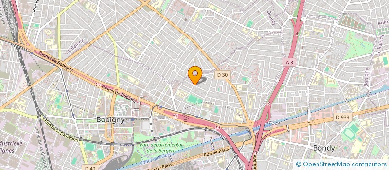 localisation de l'entreprise COMPANY ALL SERVICES à BOBIGNY
