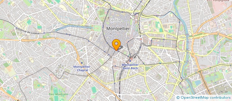 localisation de l'entreprise COMPANY ASSOCIEE à MONTPELLIER
