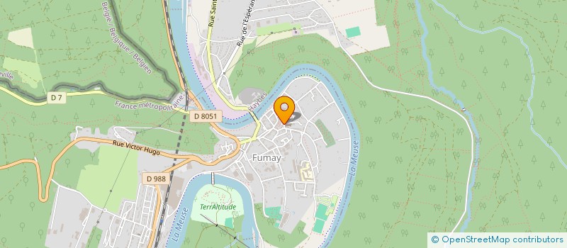 localisation de l'entreprise COMPANY D'ART D'N (LE CINEMA S'EXPOSE 08)  HAYBES