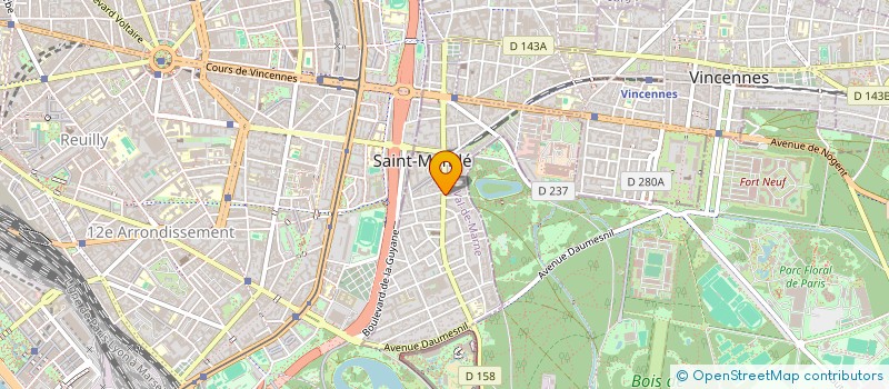 localisation de l'entreprise COMPANY DESTOCK  SAINT-MANDE