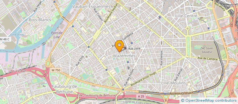 localisation de l'entreprise COMPANY FRUITS à LILLE