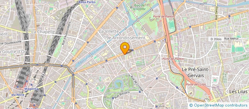 localisation de l'entreprise COMPANY H&A CUPIDON PARIS  PARIS