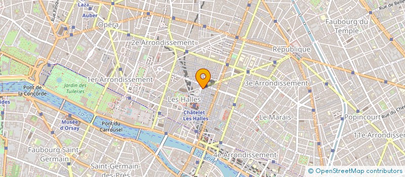 localisation de l'entreprise COMPANY INTER CORPORATION à PARIS
