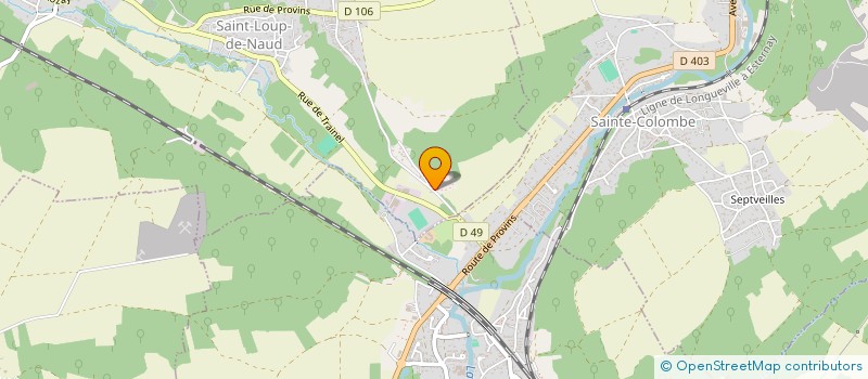 localisation de l'entreprise COMPANY VACD  SAINT-LOUP-DE-NAUD