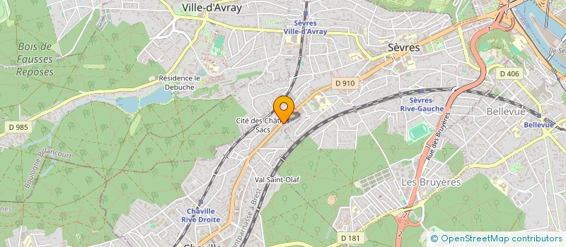 localisation de l'entreprise COMPANY WINNERS  CHAVILLE