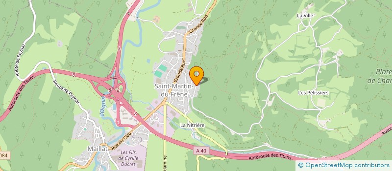 localisation de l'entreprise COMPANY4A  SAINT-MARTIN-DU-FRENE