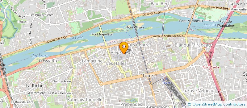 localisation de l'entreprise COMPARAISON EGY.F. à TOURS