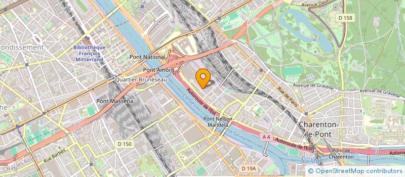 localisation de l'entreprise COMPARATEUR ASSURANCE  CHARENTON-LE-PONT