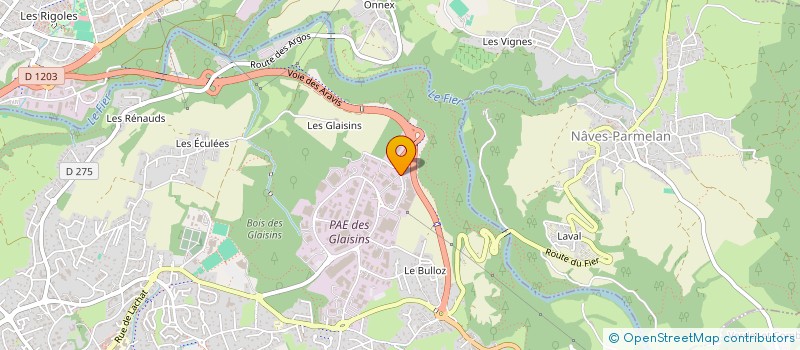 localisation de l'entreprise COMPARE-LE-WEB à ANNECY