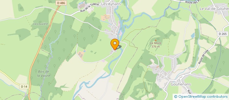 localisation de l'entreprise COMPARON IMMOBILIER  LES AYNANS