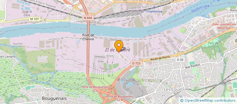 localisation de l'entreprise COMPARTIMENT FUMEUR à NANTES