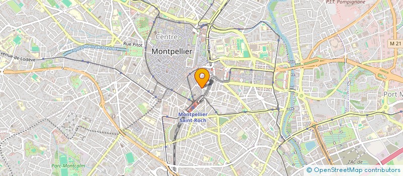 localisation de l'entreprise COMPAS à MONTPELLIER