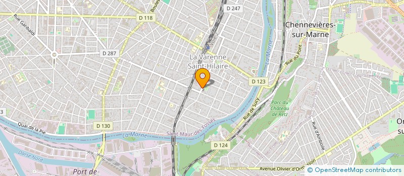 localisation de l'entreprise COMPAS-ARTE à SAINT-MAUR-DES-FOSSES