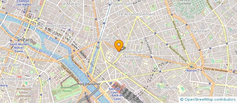 localisation de l'entreprise COMPAVI  PARIS