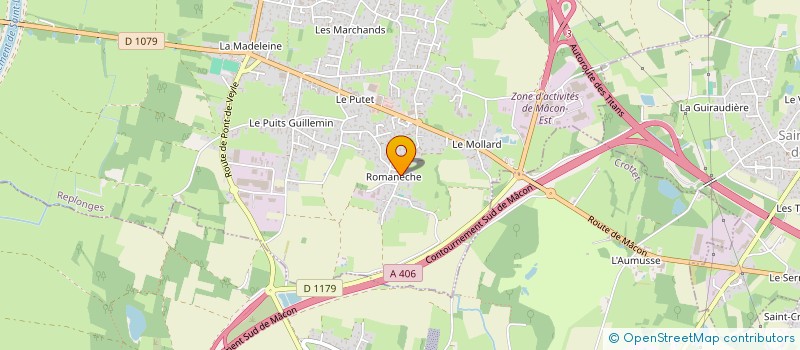 localisation de l'entreprise COMPELEC - LED TO à CHARNAY-LES-MACON