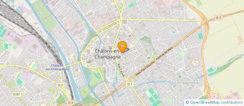localisation de l'entreprise COMPERE EQUIPEMENTS  CHALONS-EN-CHAMPAGNE