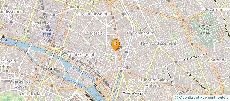 localisation de l'entreprise COMPERSION  PARIS