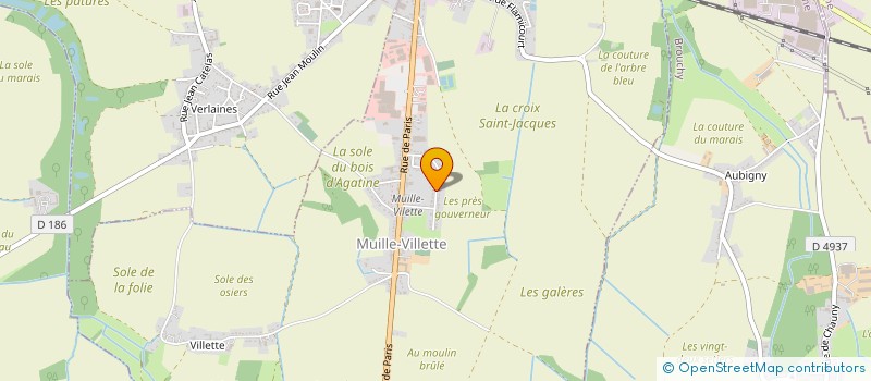 localisation de l'entreprise COMPES FRANCE SARL  EPPEVILLE