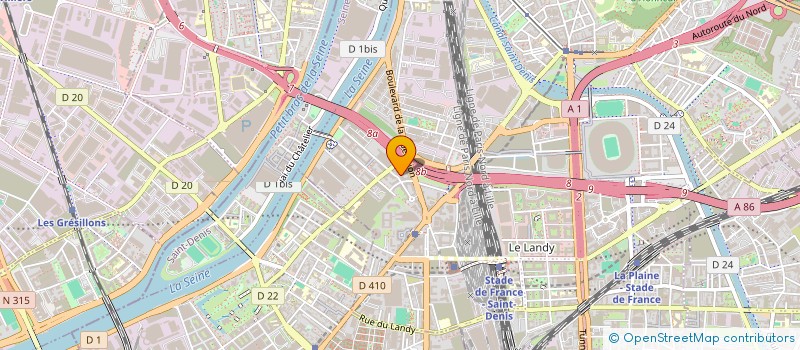 localisation de l'entreprise COMPETENCE CALL CENTER PARIS à PARIS