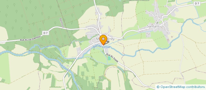 localisation de l'entreprise COMPETENCE QUALITE PROPRETE SERVICES  MONTBARREY