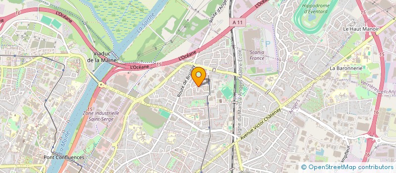 localisation de l'entreprise COMPETENCEAVENIR à ANGERS