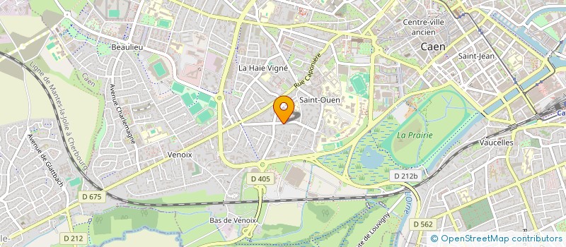 localisation de l'entreprise COMPETENCES à CAEN