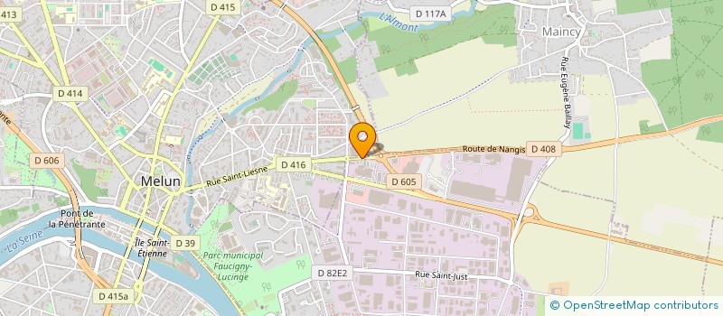 localisation de l'entreprise COMPETENCES ILE DE FRANCE à VAUX-LE-PENIL