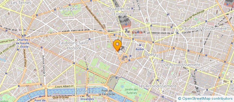 localisation de l'entreprise COMPETENCES PRODUCT INFORMATIQ  PARIS