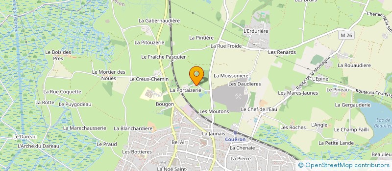 localisation de l'entreprise COMPETENCES VENTE ET SERVICES ASSOCIES à COUERON