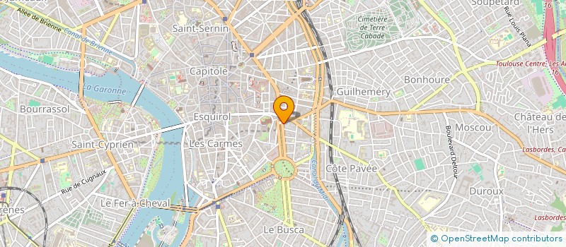 localisation de l'entreprise COMPETENCIA à TOULOUSE