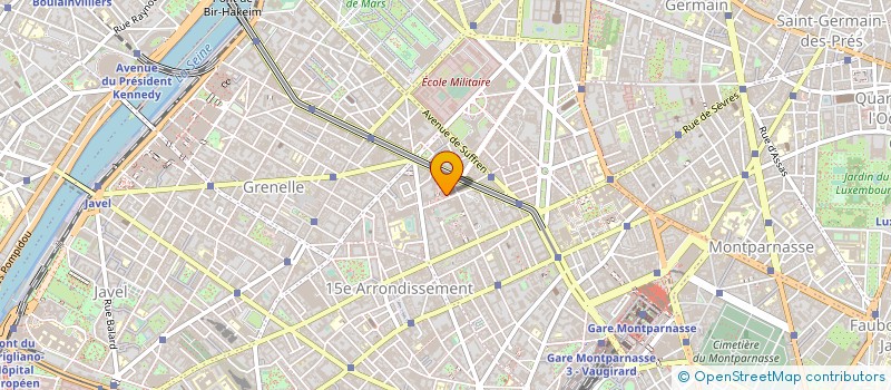 localisation de l'entreprise COMPEX GESTION  PARIS