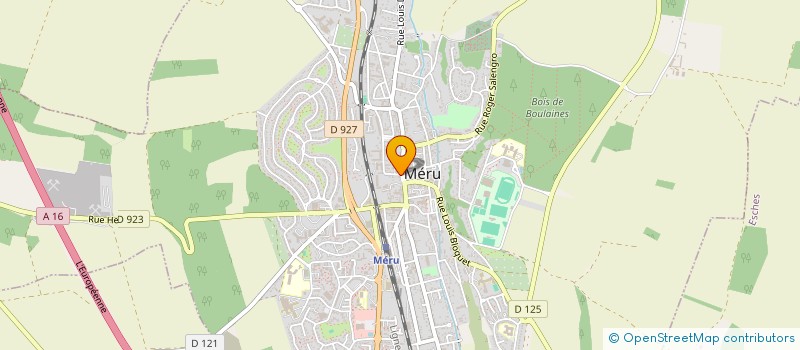 localisation de l'entreprise COMPIEGNE AUDIO  MERU