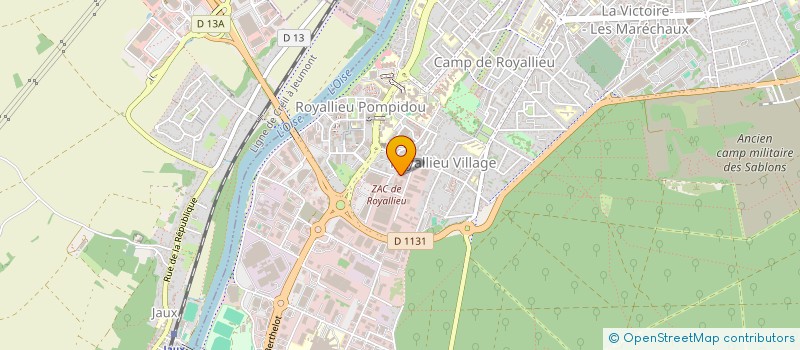 localisation de l'entreprise COMPIEGNE RECTIFICATION à COMPIEGNE
