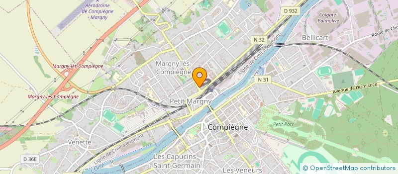 localisation de l'entreprise COMPIEGNE59 à COMPIEGNE