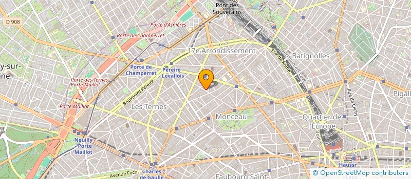 localisation de l'entreprise COMPII  PARIS