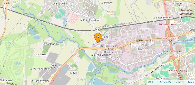 localisation de l'entreprise COMPIMAT à VEZIN-LE-COQUET