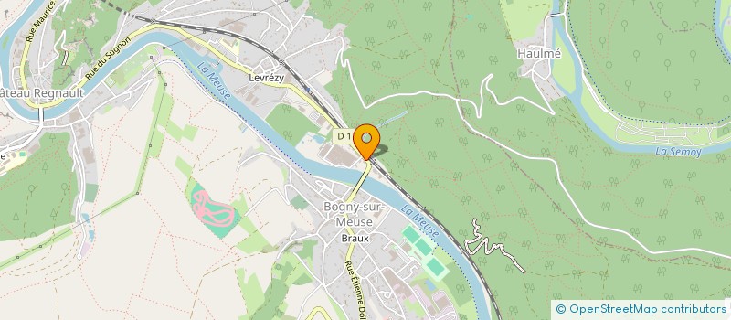 localisation de l'entreprise COMPLAST SARL à BOGNY-SUR-MEUSE